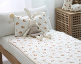 迷你泰迪熊高品質莫代爾棉超細纖維絎縫布料,可愛,兒童,縫紉,被子,韓國製造,半碼